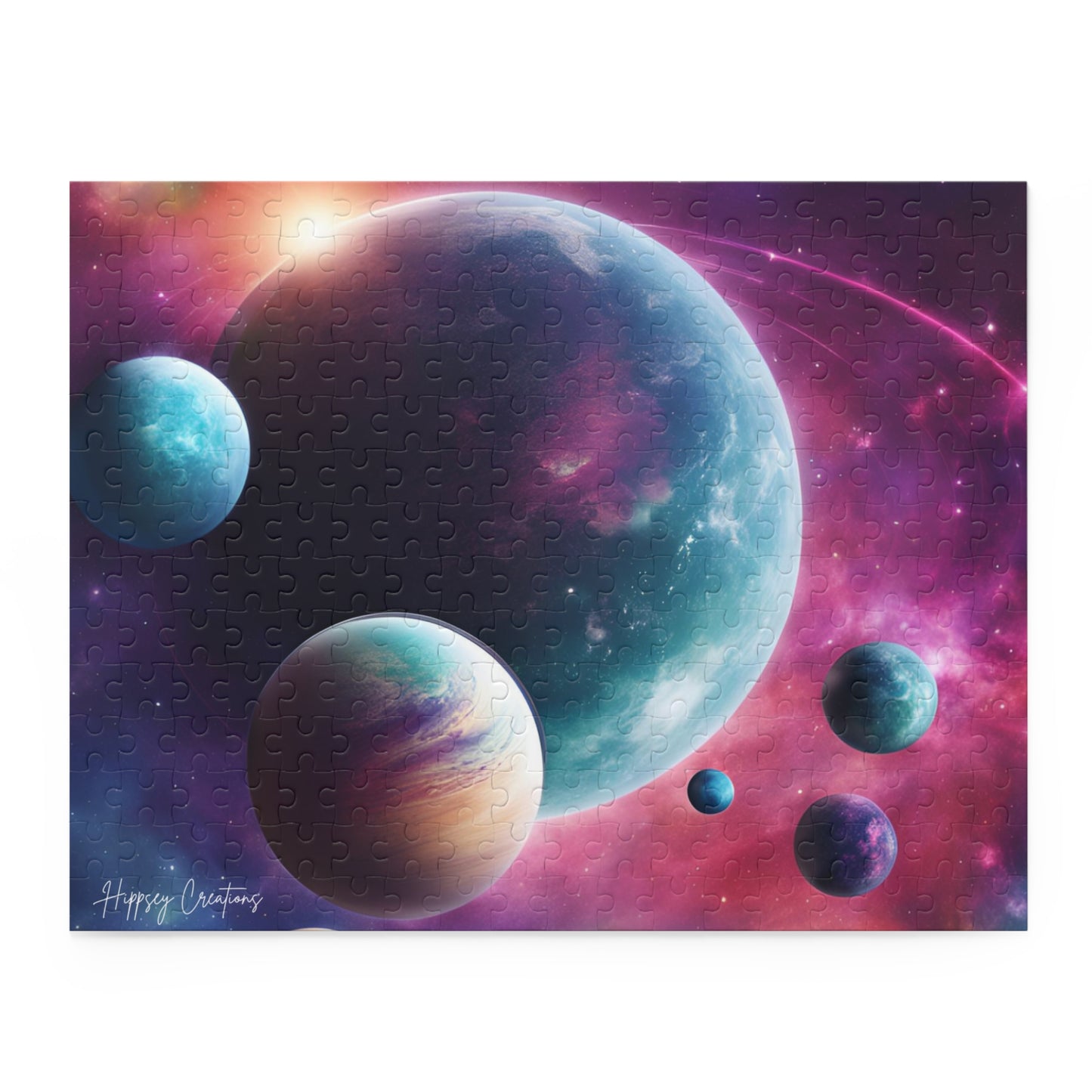 Stellar Spectrum Puzzle - A Vibrant Celestial Adventure