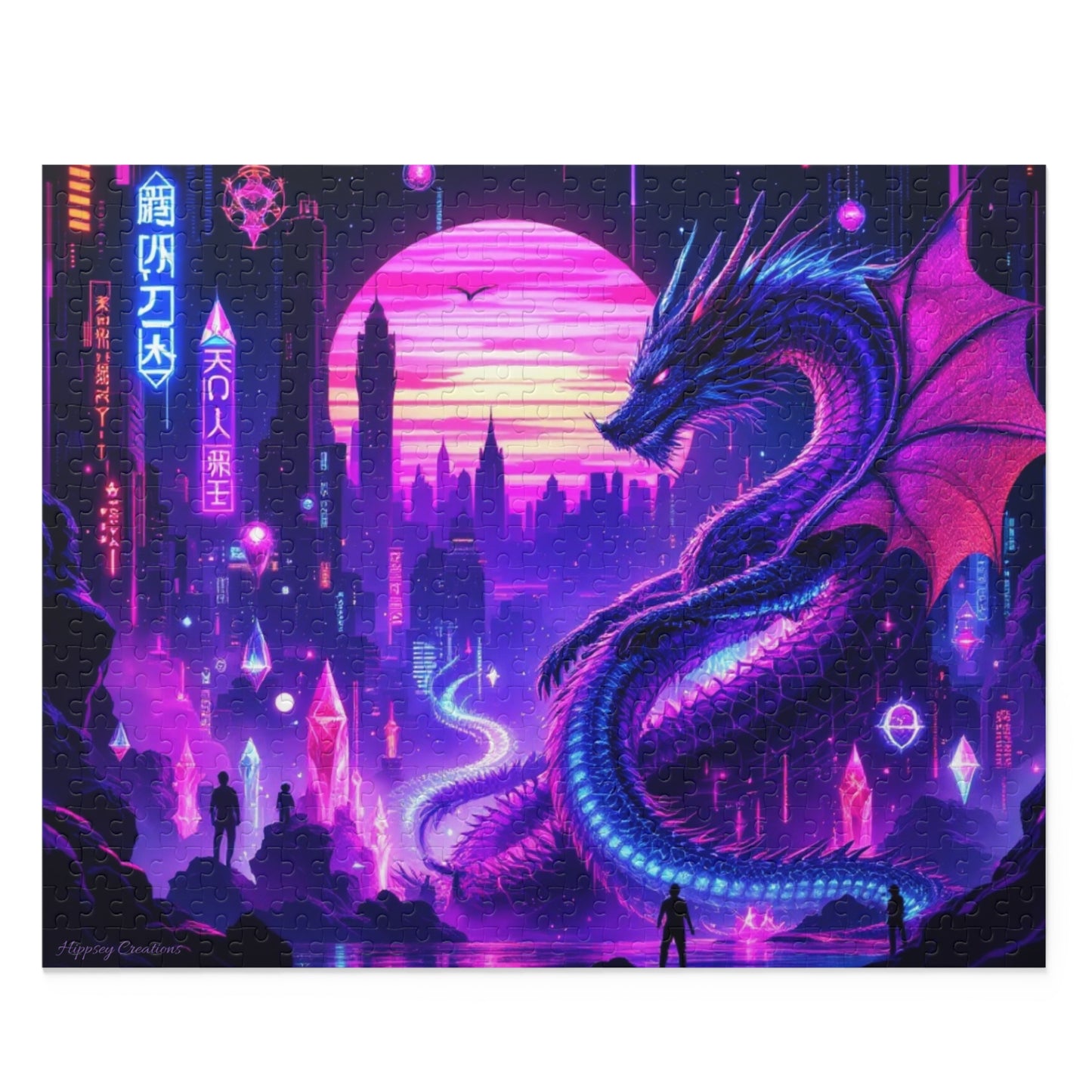 Dragon Magic Puzzle | 120-500 Pieces | Hippsey Creations