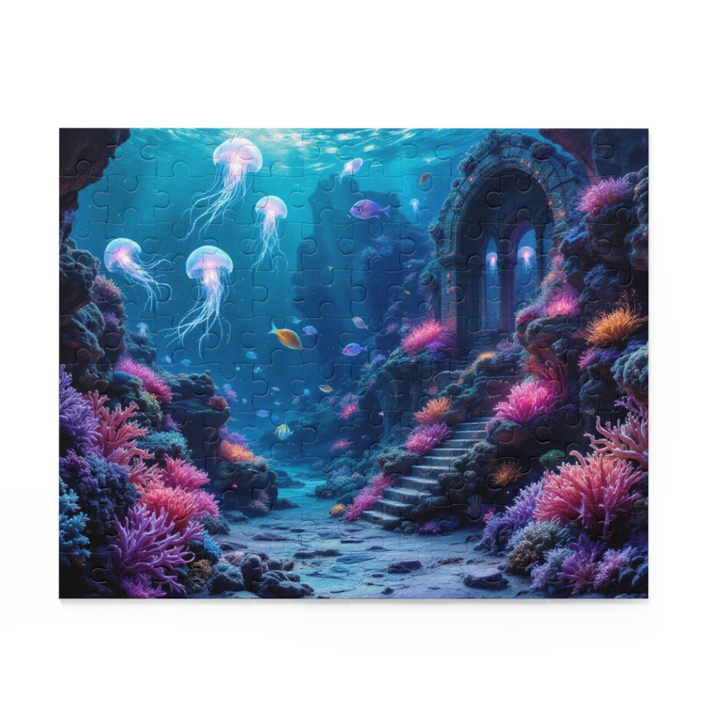 Underwater Serenity Puzzle | 120-500 Pieces | Hippsey Creations