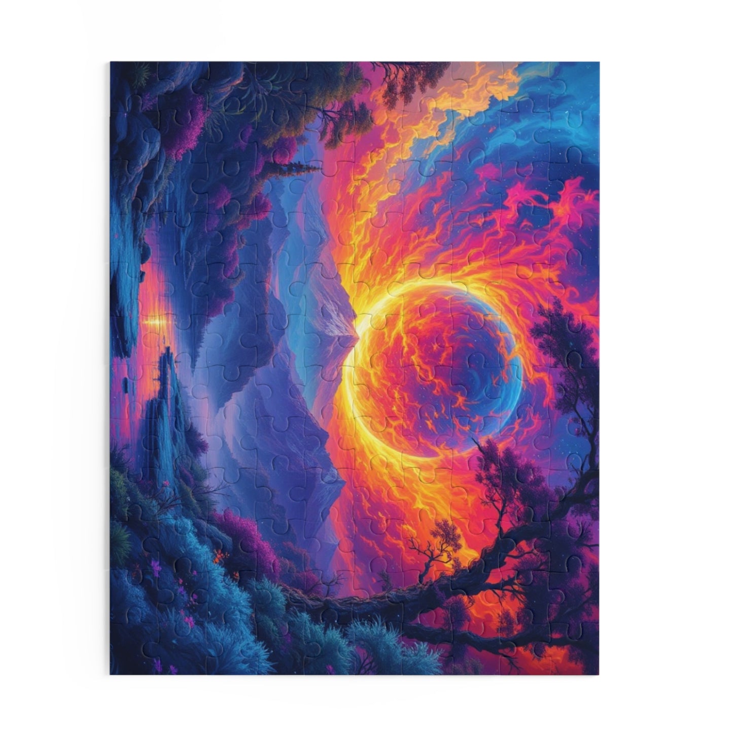 Vibrant Sunset Puzzle | 120-500 Pieces | Hippsey Creations