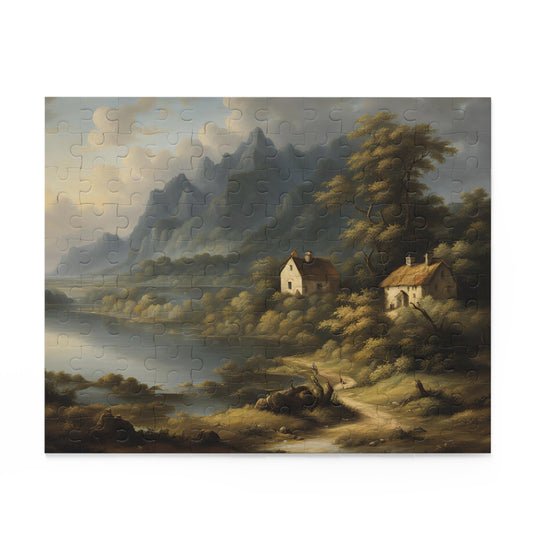 Coastal Cottage Puzzle | 120-500 Pieces | Hippsey Creations