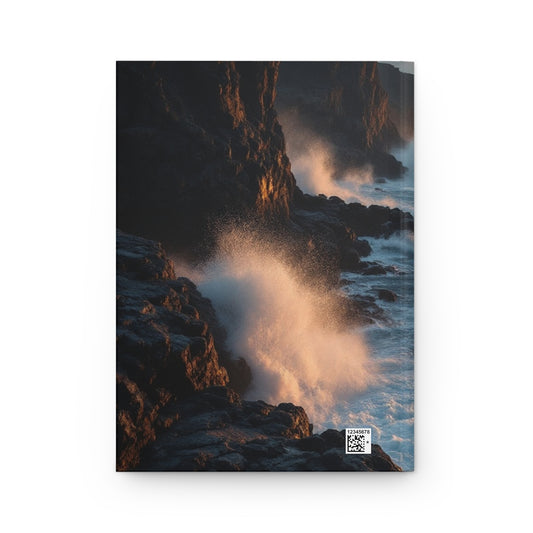 Coastal Cliffs Hardcover Journal | 5x8 150 Pages | Hippsey Creations