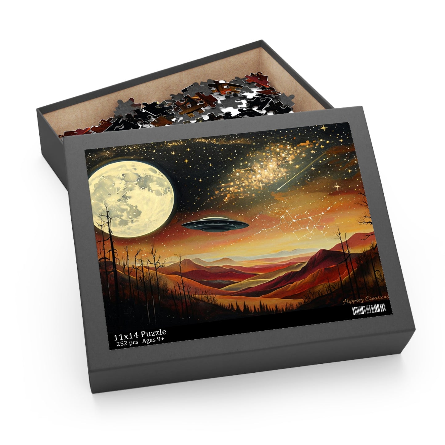 Cosmic Night Puzzle | 120-500 Pieces | Hippsey Creations