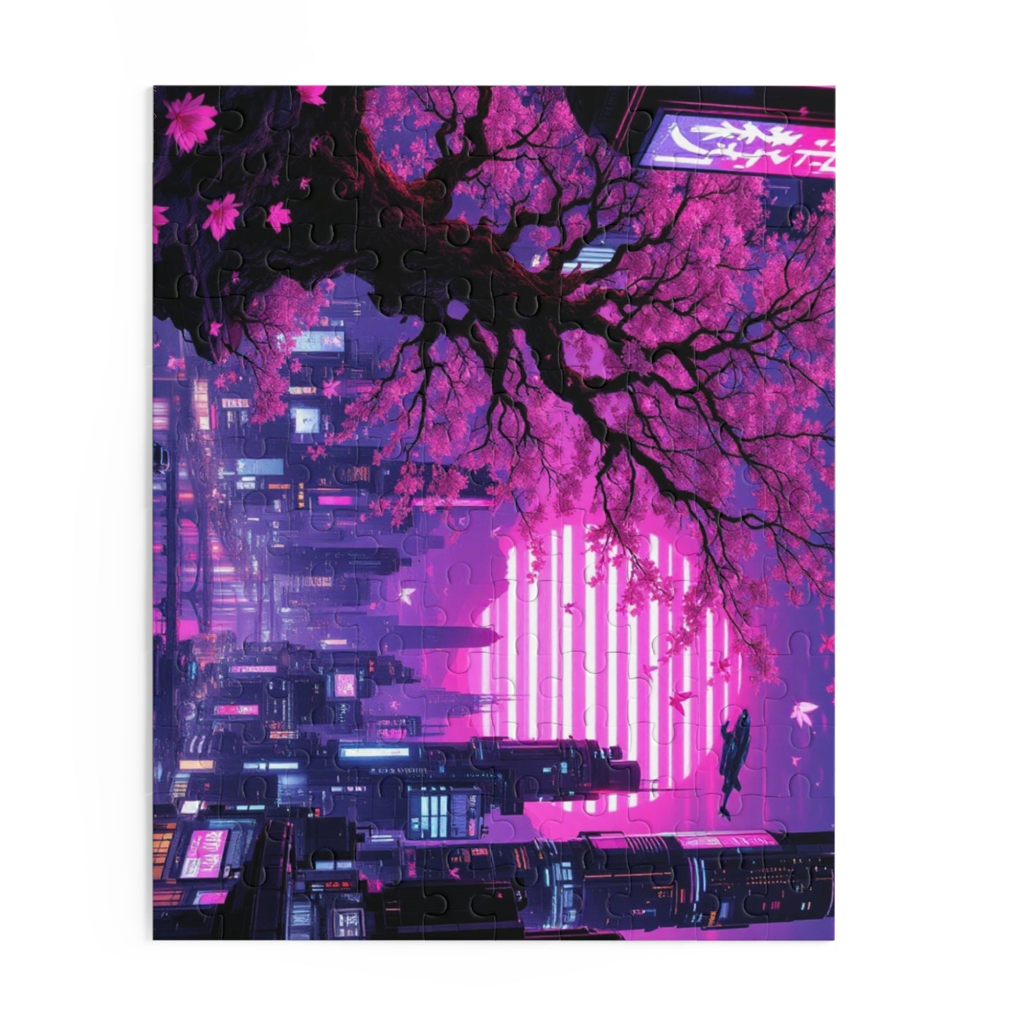 Dreamy Cityscape Puzzle | 120-500 Pieces | Hippsey Creations
