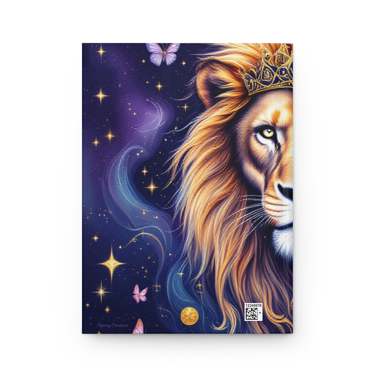 Majestic Lion Journal | 5x8 Hardcover 150 Pages | Hippsey Creations