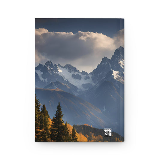Alpine Peaks Hardcover Journal | 5x8 150 Pages | Hippsey Creations