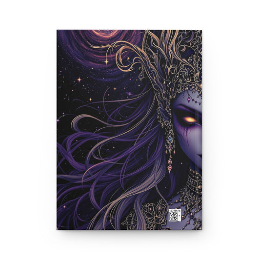 Midnight Goddess Hardcover Journal | 5x8 150 Pages | Hippsey Creations