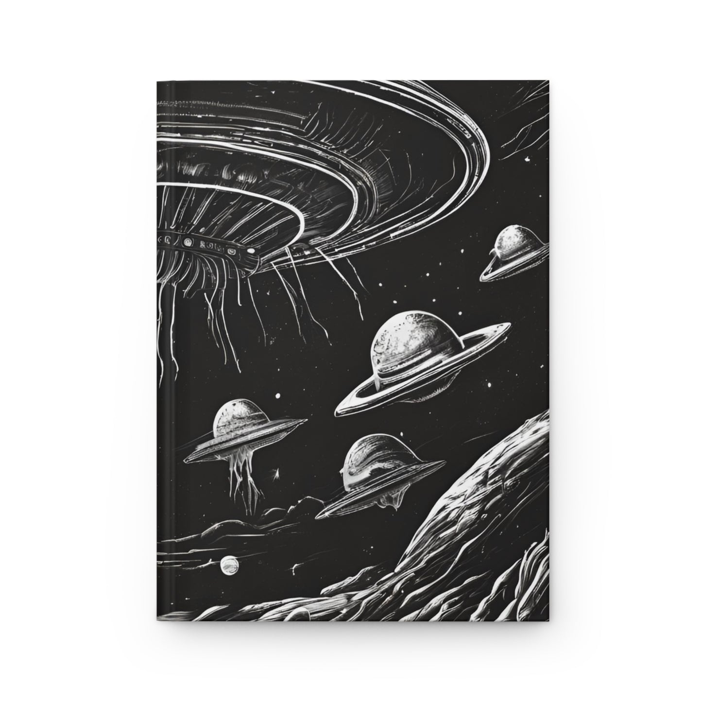 Alien Alliance Diary Journal – 5x8 Lined Pages, Intergalactic Design