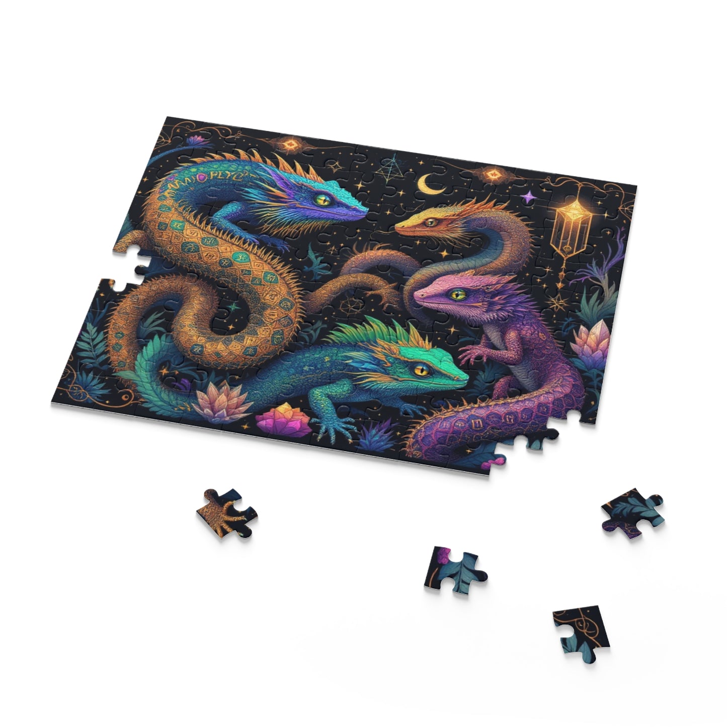 Mystic Lizard Legacy Puzzle | 120-500 Pieces | Hippsey Creations