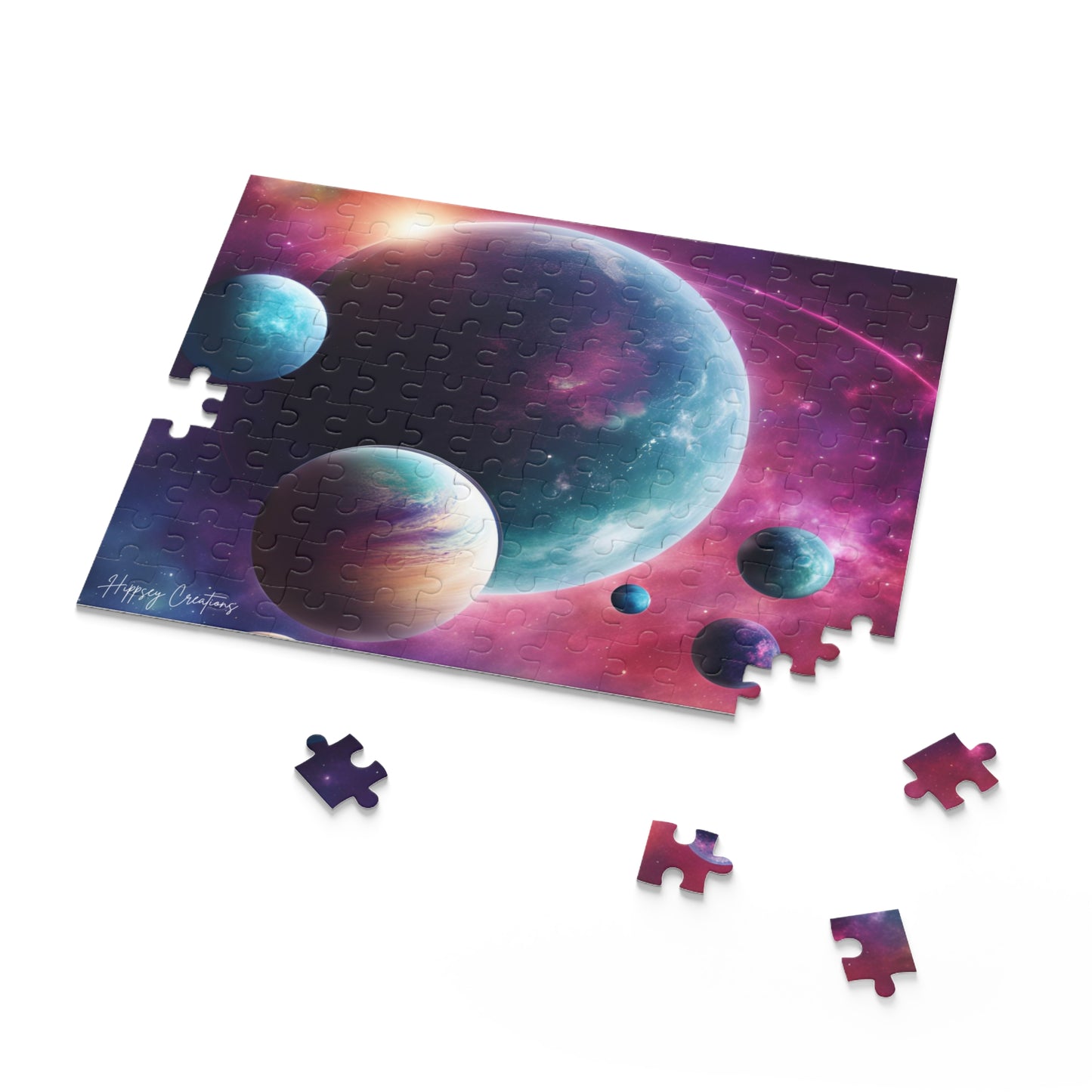 Stellar Spectrum Puzzle - A Vibrant Celestial Adventure