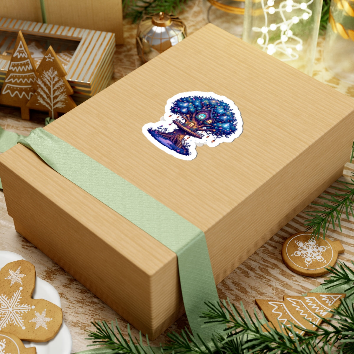Enchanted Teacup Sticker | Kiss-Cut Design | Hippsey Creations