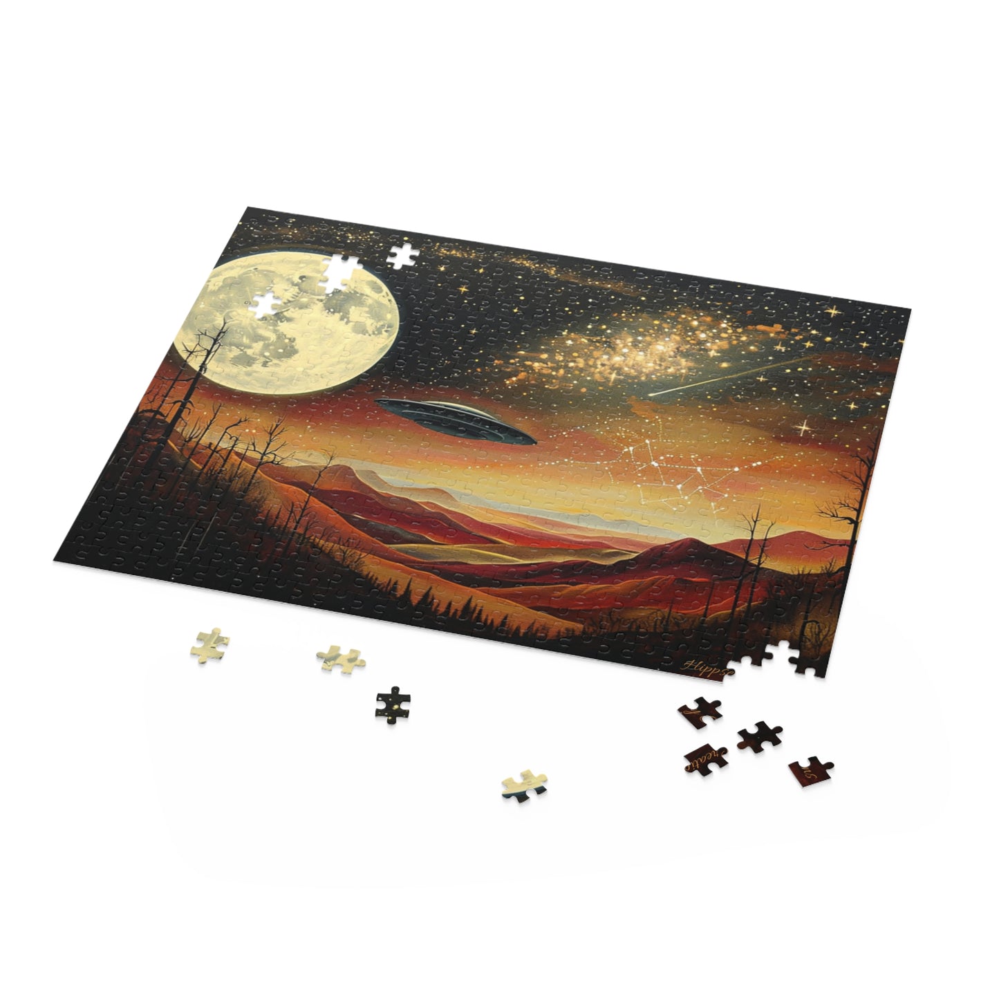 Cosmic Night Puzzle | 120-500 Pieces | Hippsey Creations