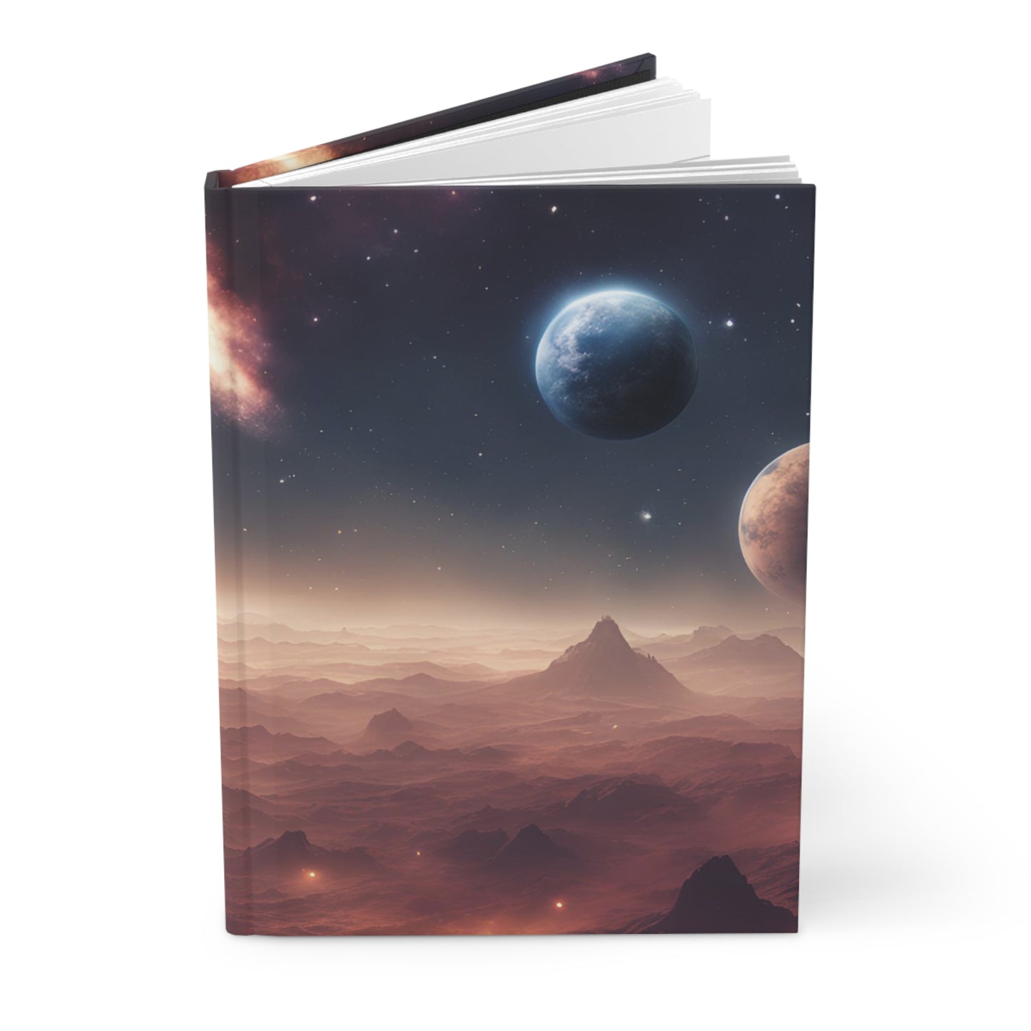 Nebula Notes Hardcover Journal - Hippsey Creations