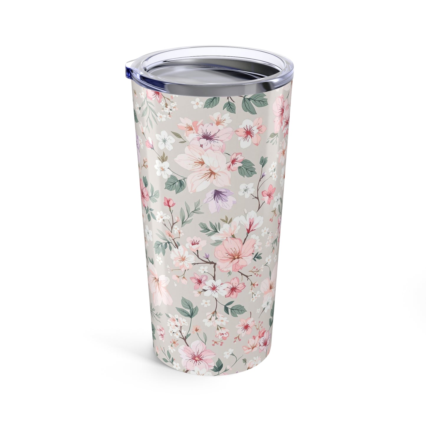 Botanical Blooms Tumbler | 20oz Stainless Steel | Hippsey Creations