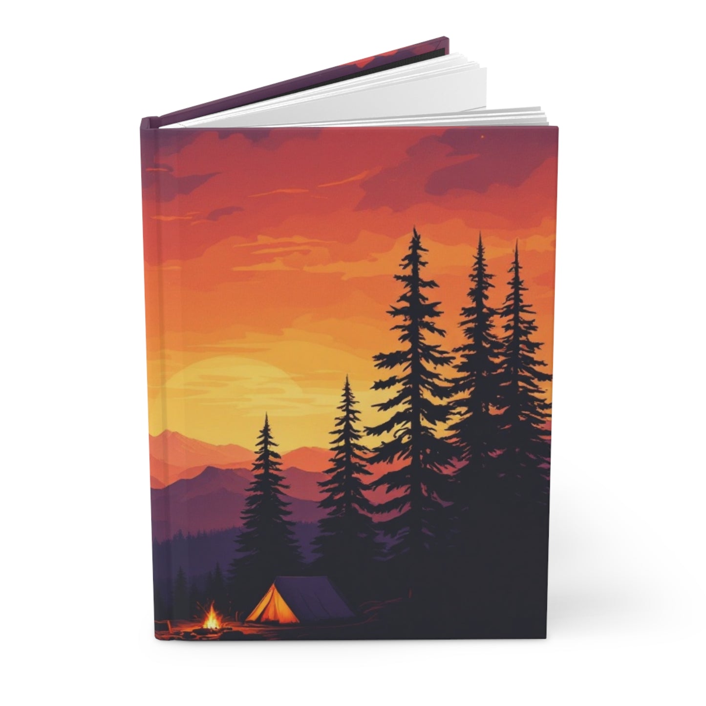 Mountain Twilight Hardcover Journal | 5x8 150 Pages | Hippsey Creations