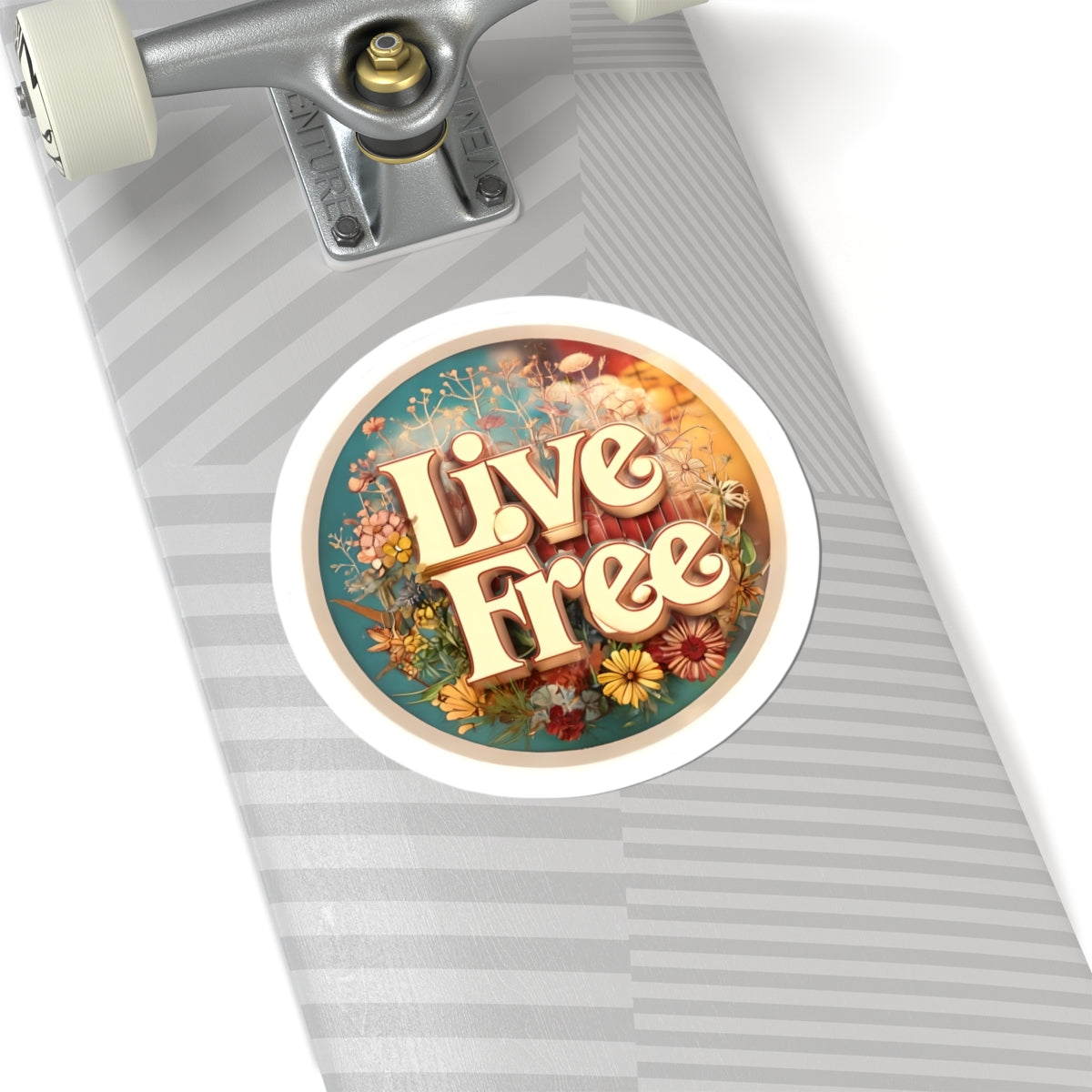 Live Free Sticker | Kiss-Cut Design | Hippsey Creations