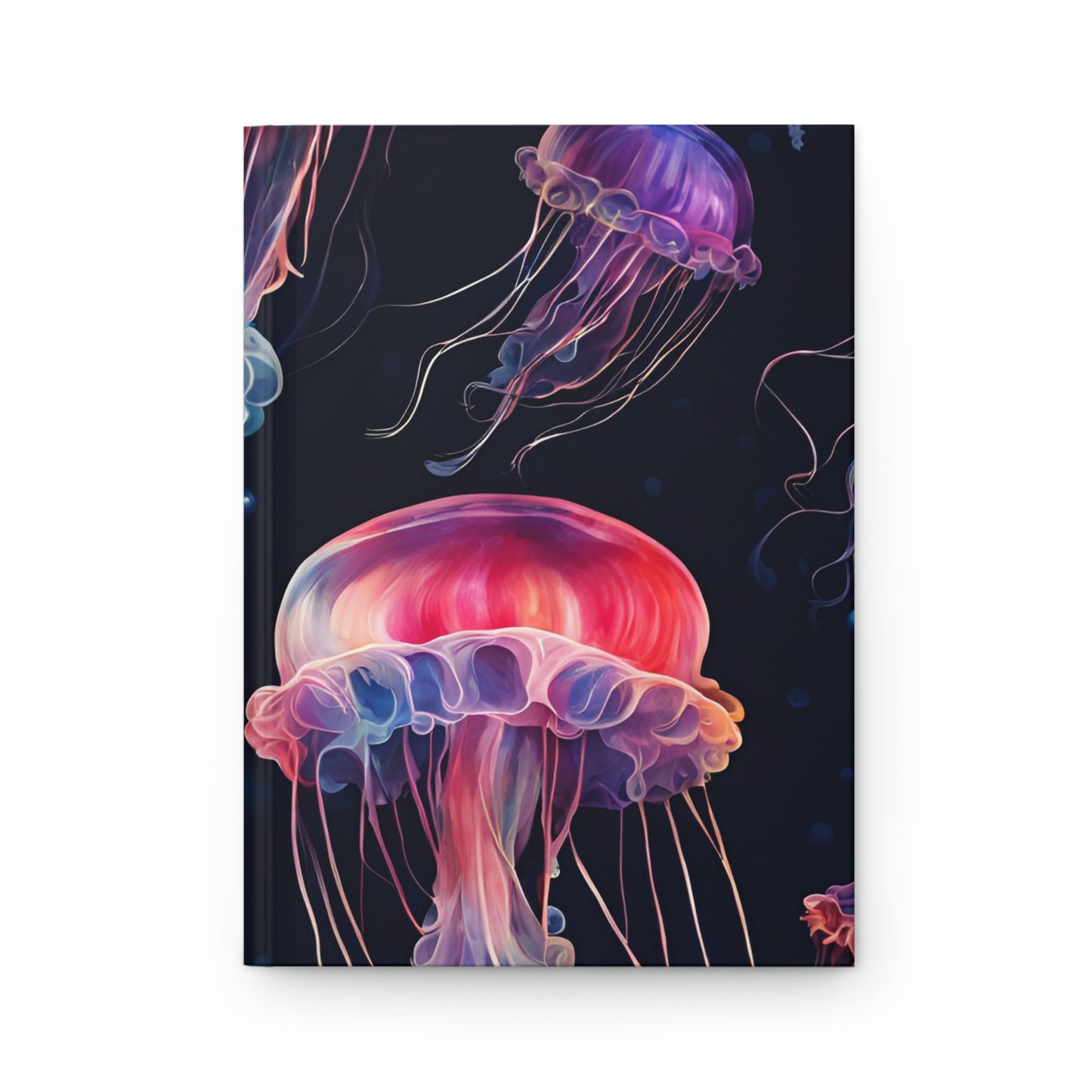 Jellyfish Serenade Hardcover Journal | 5x8 150 Pages | Hippsey Creationsderwater Design