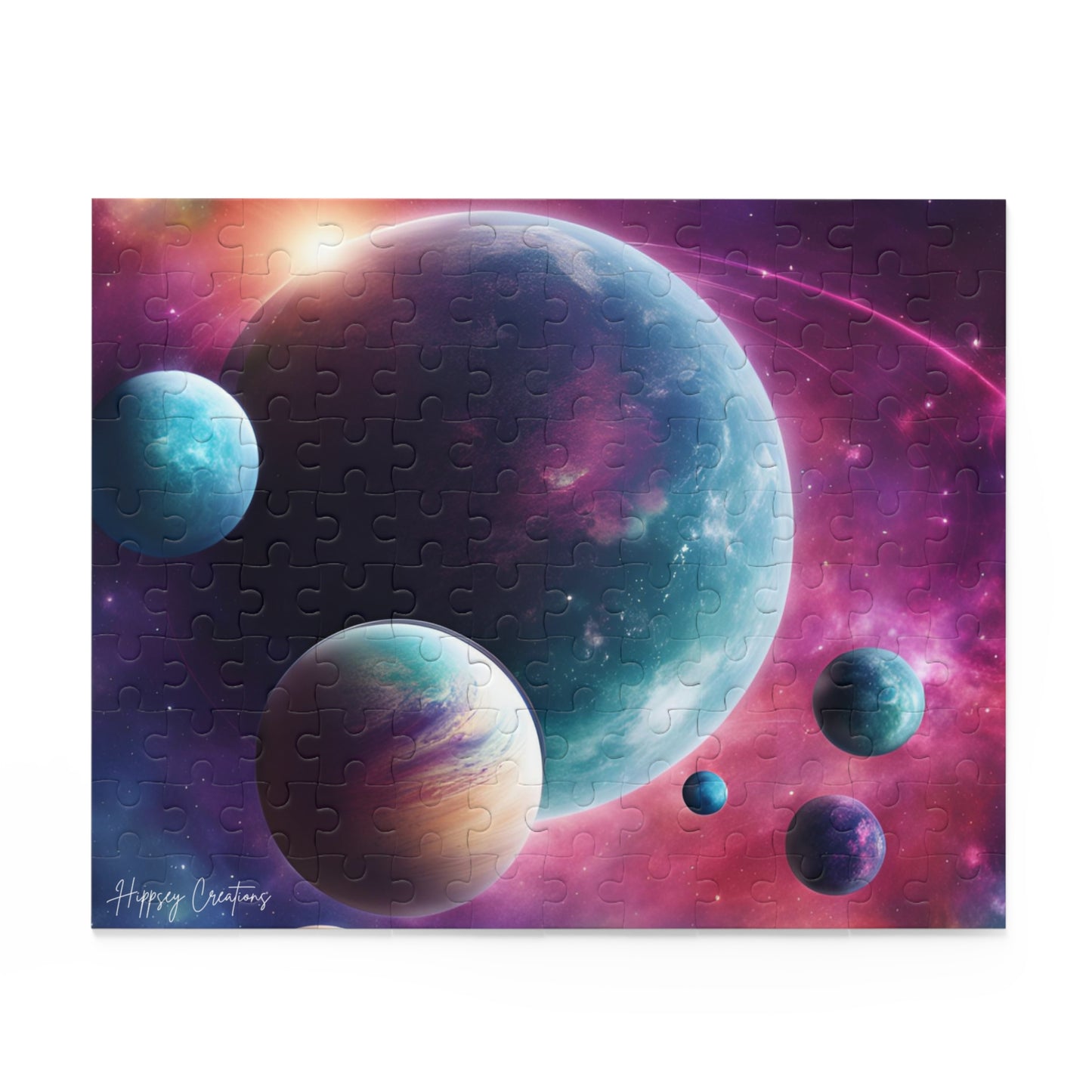 Stellar Spectrum Puzzle - A Vibrant Celestial Adventure