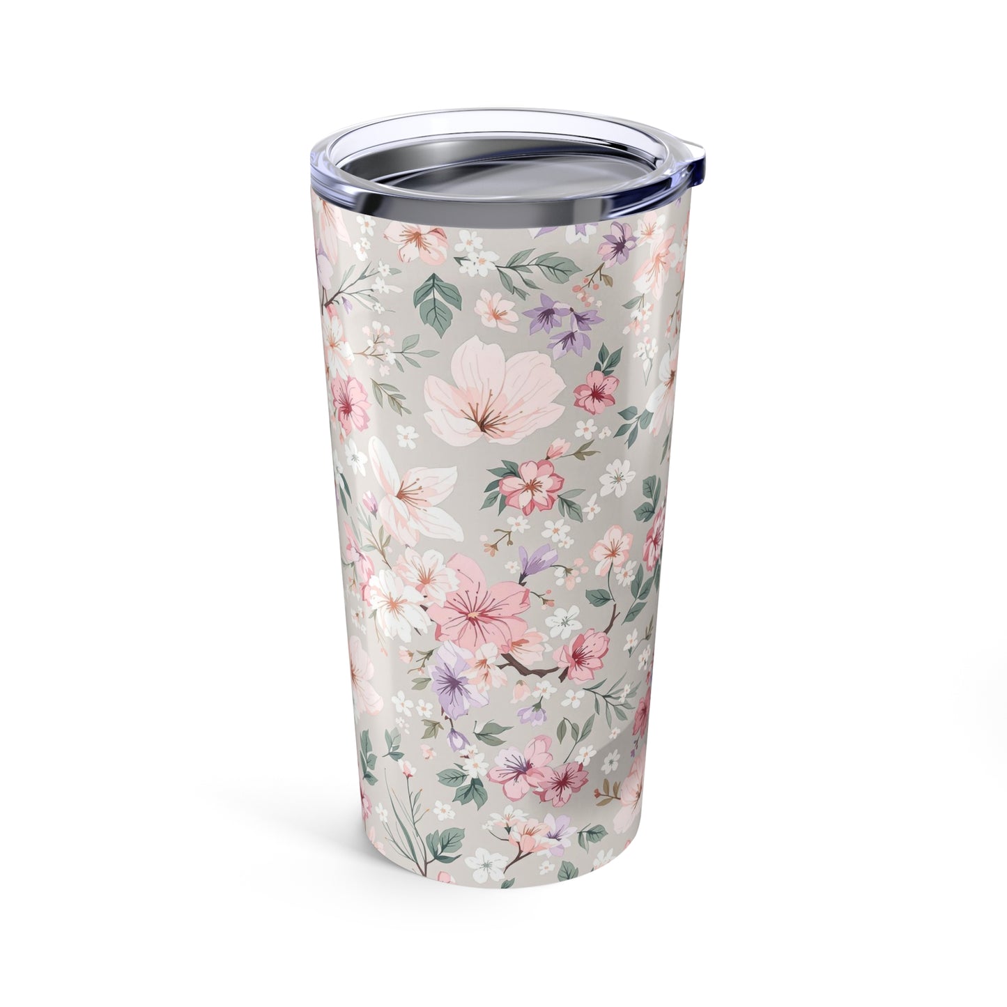 Botanical Blooms Tumbler | 20oz Stainless Steel | Hippsey Creations