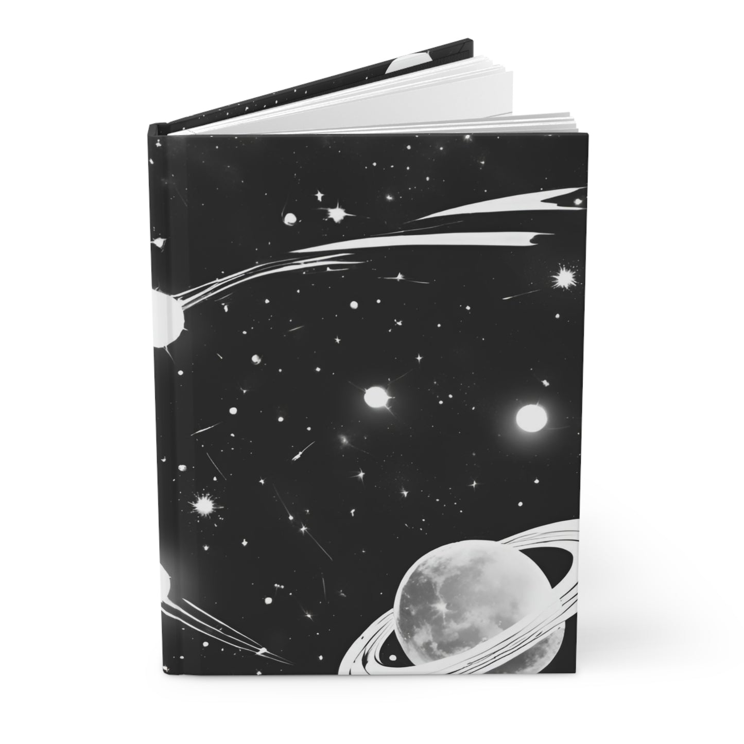 Nebula Dreams Journal – 5x8 Unlined Pages, Cosmic Galaxy Design