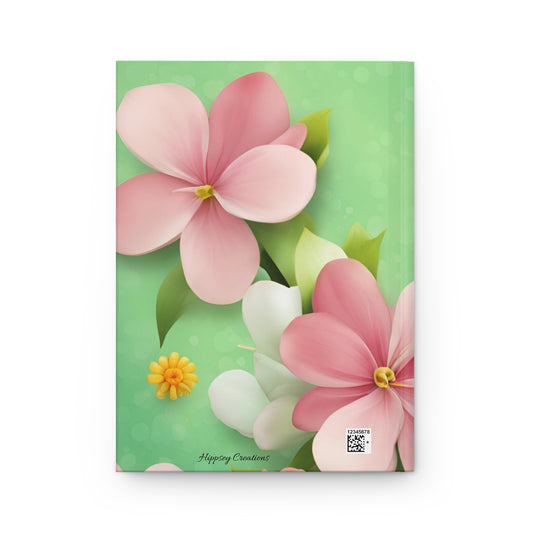 Floral Awakening Hardcover Journal | 5x8 150 Pages | Hippsey Creations
