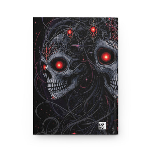 Phantom Skull Hardcover Journal | 5x8 150 Pages | Hippsey Creations