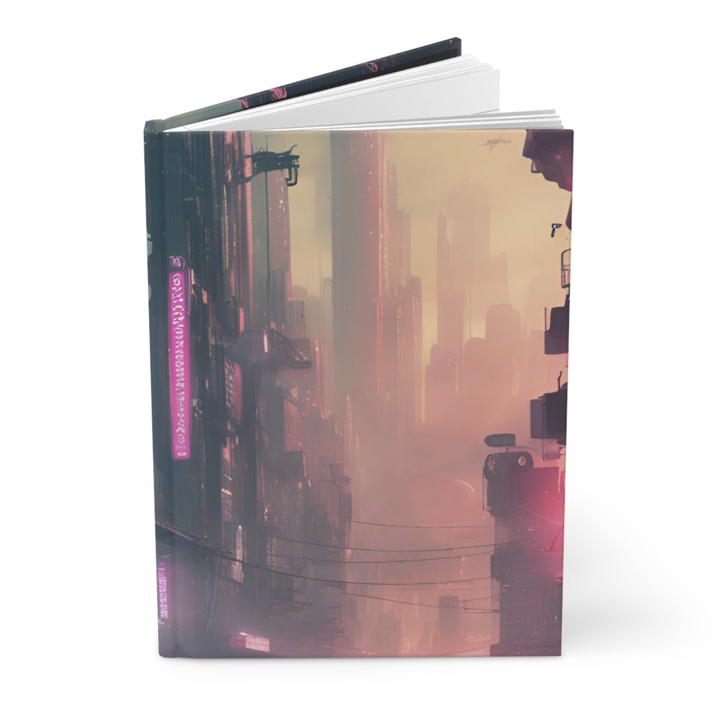 Synthwave Chronicles Hardcover Journal | 5x8 150 Pages | Hippsey Creations