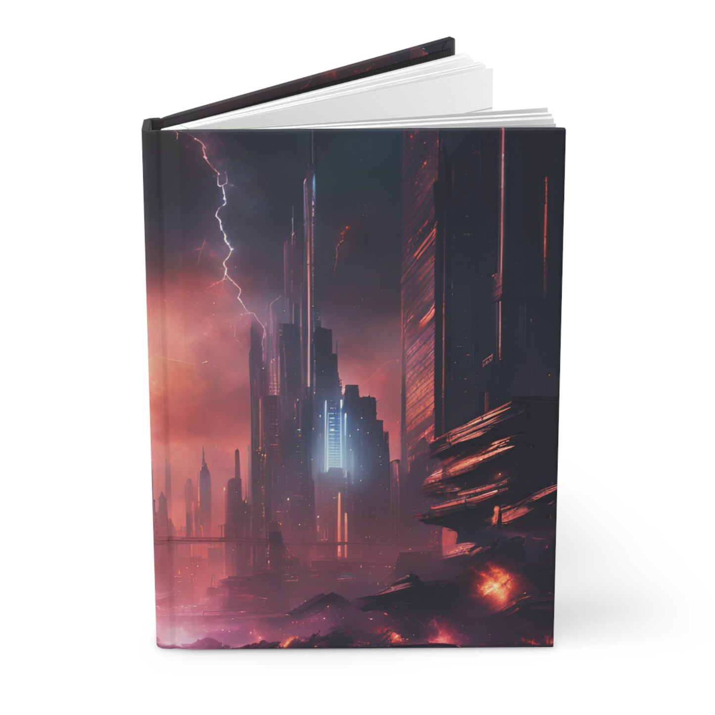 Neon Noir Hardcover Journal | 5x8 150 Pages | Hippsey CreationsDesign