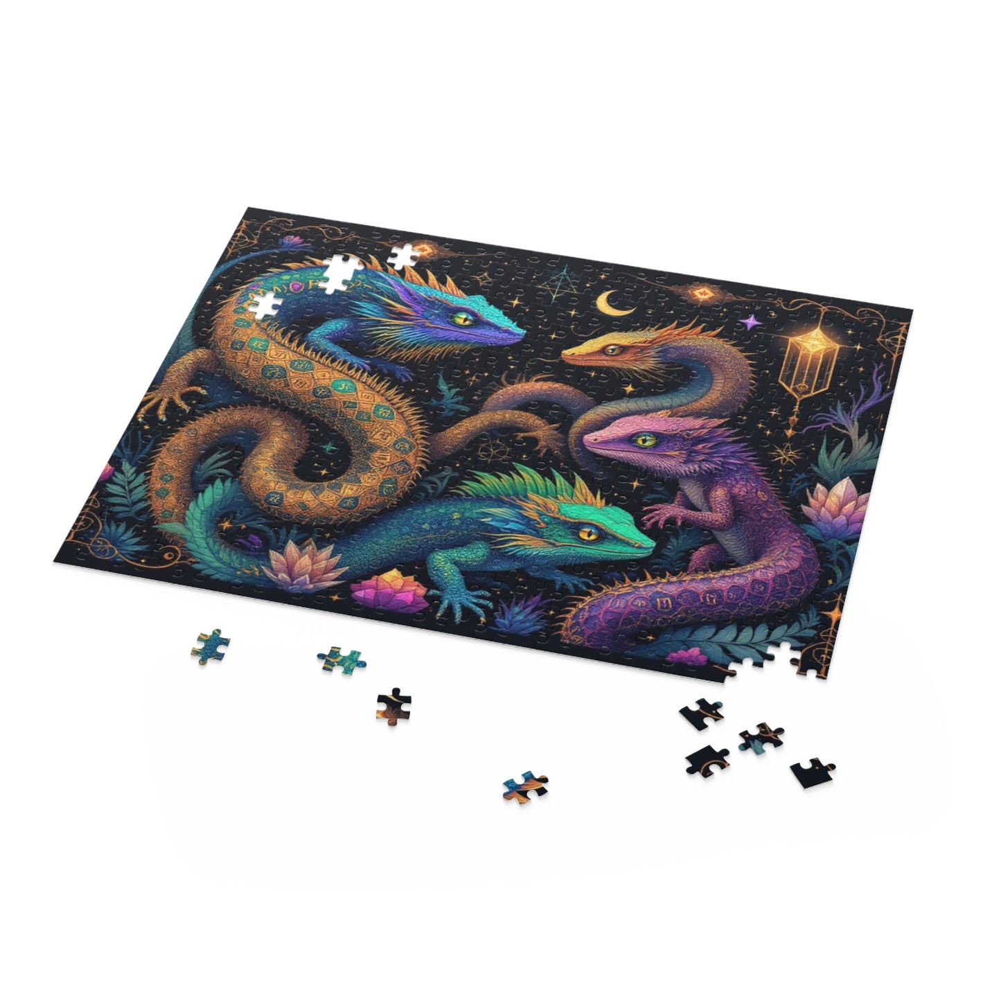 Mystic Lizard Legacy Puzzle | 120-500 Pieces | Hippsey Creations