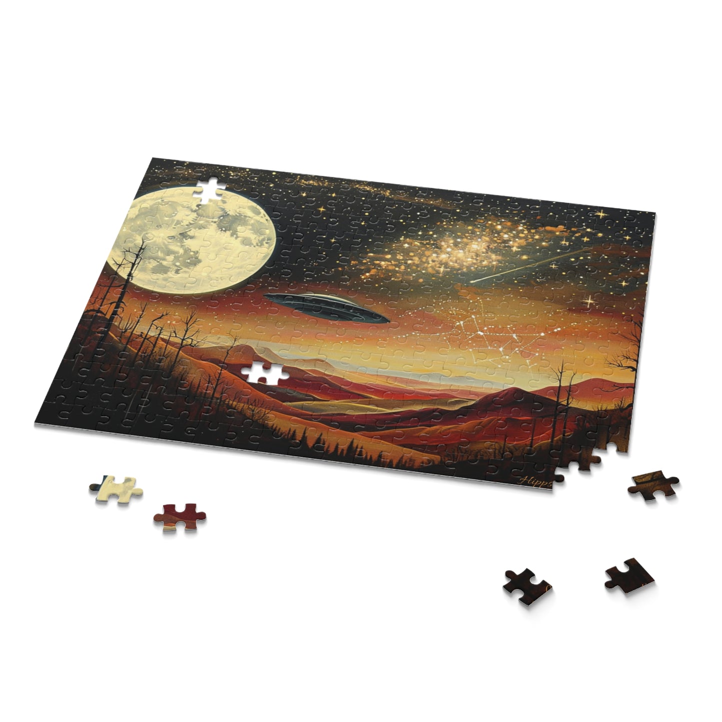 Cosmic Night Puzzle | 120-500 Pieces | Hippsey Creations