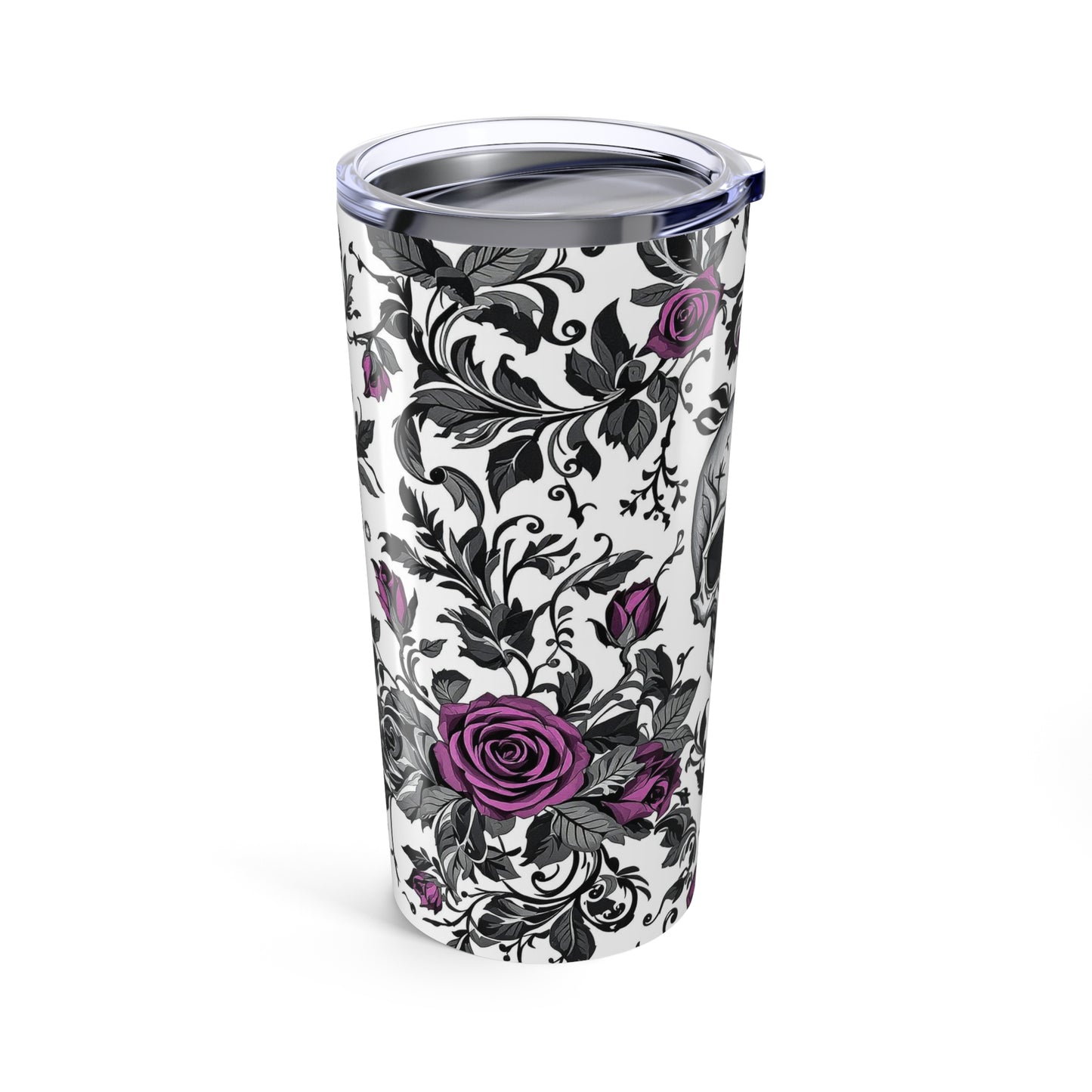 Beautiful Mortality Tumbler | 20oz Gothic Elegance | Hippsey Creations