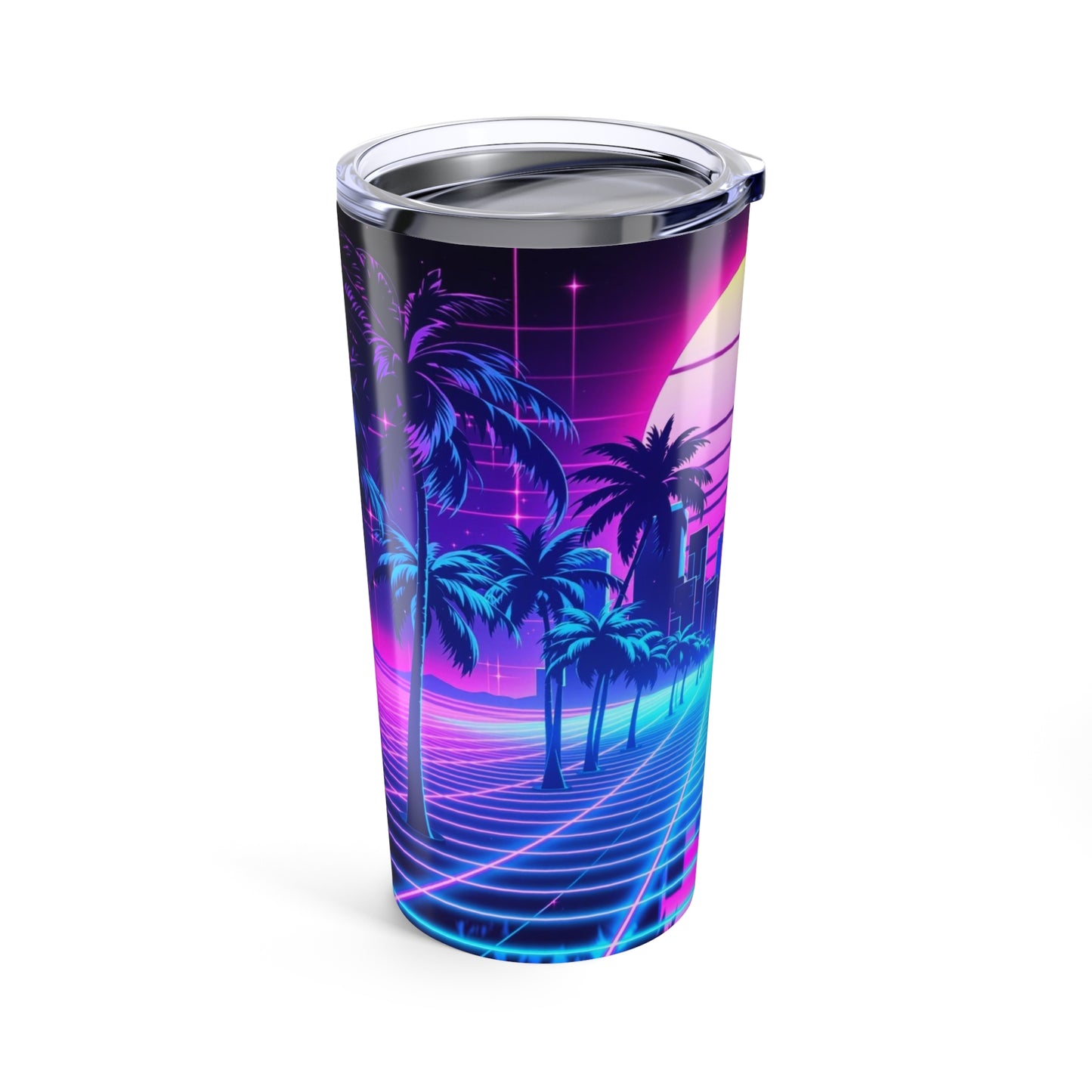 Electric Dreams Tumbler | 20oz Retro Tech | Hippsey Creations