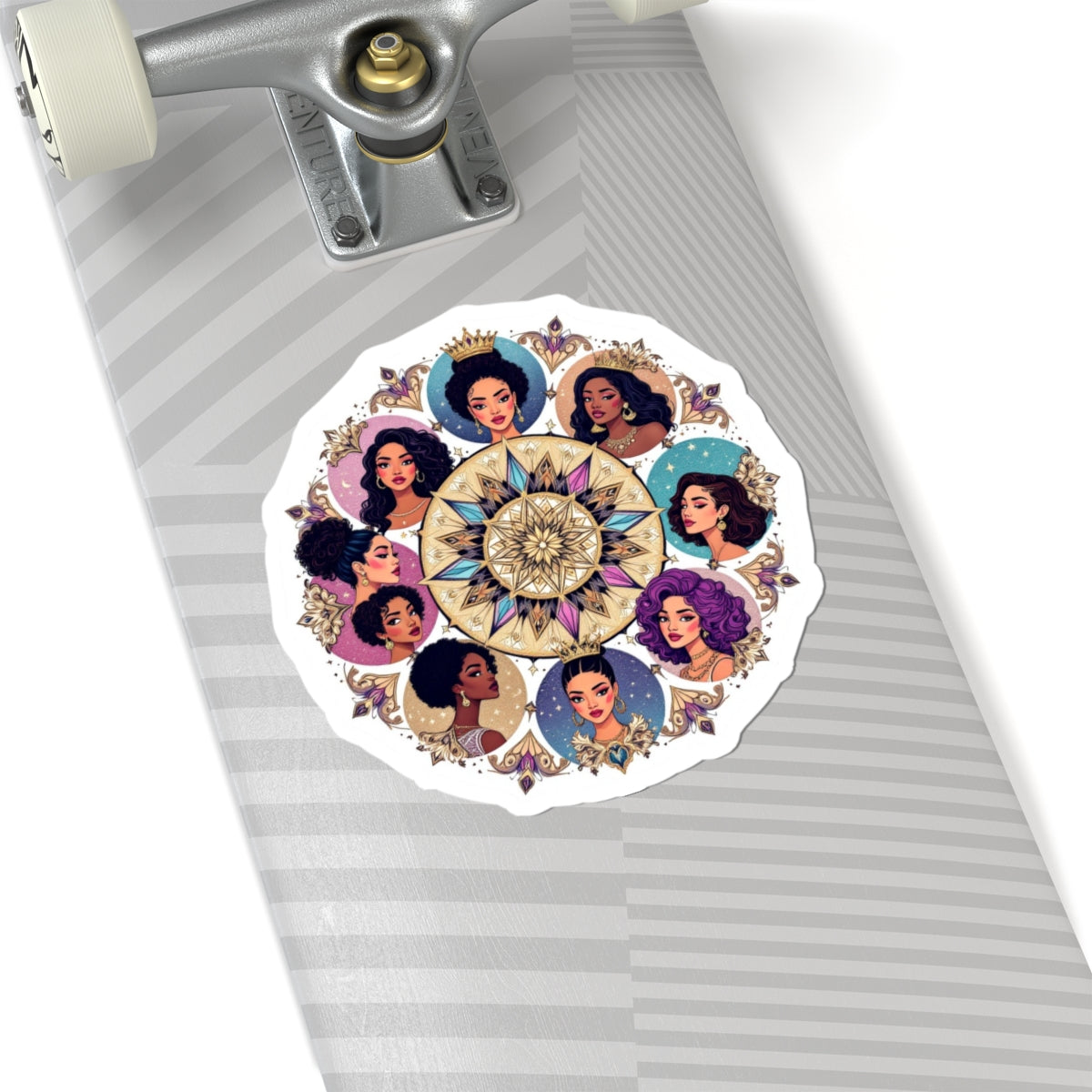 Diverse Beauty Sticker | Kiss-Cut Design | Hippsey Creations