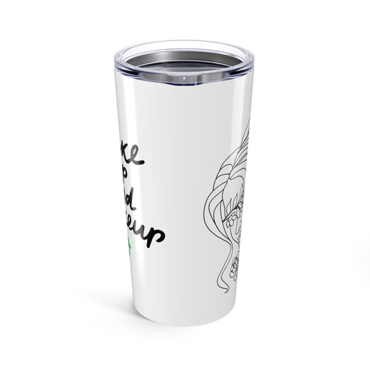 Mint Beauty Elite Wake Up and Make Up Tumbler | 20oz Stainless Steel | Hippsey Creations