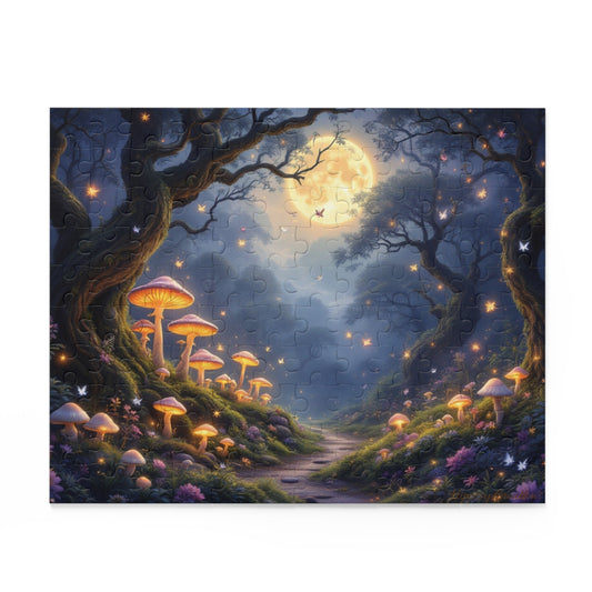 Enchanted Mushroom Puzzle | 120-500 Pieces | Hippsey Creations