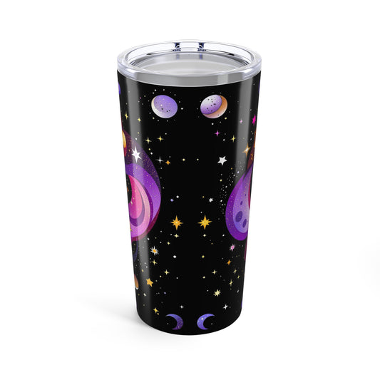 Glam Vibes Tumbler | 20oz Sparkle Energy | Hippsey Creations