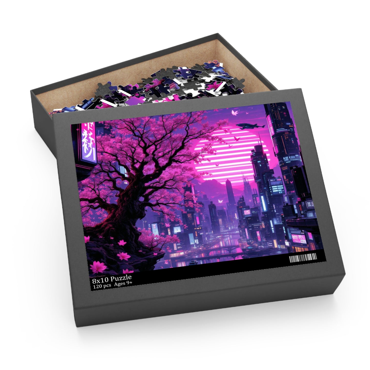 Dreamy Cityscape Puzzle | 120-500 Pieces | Hippsey Creations