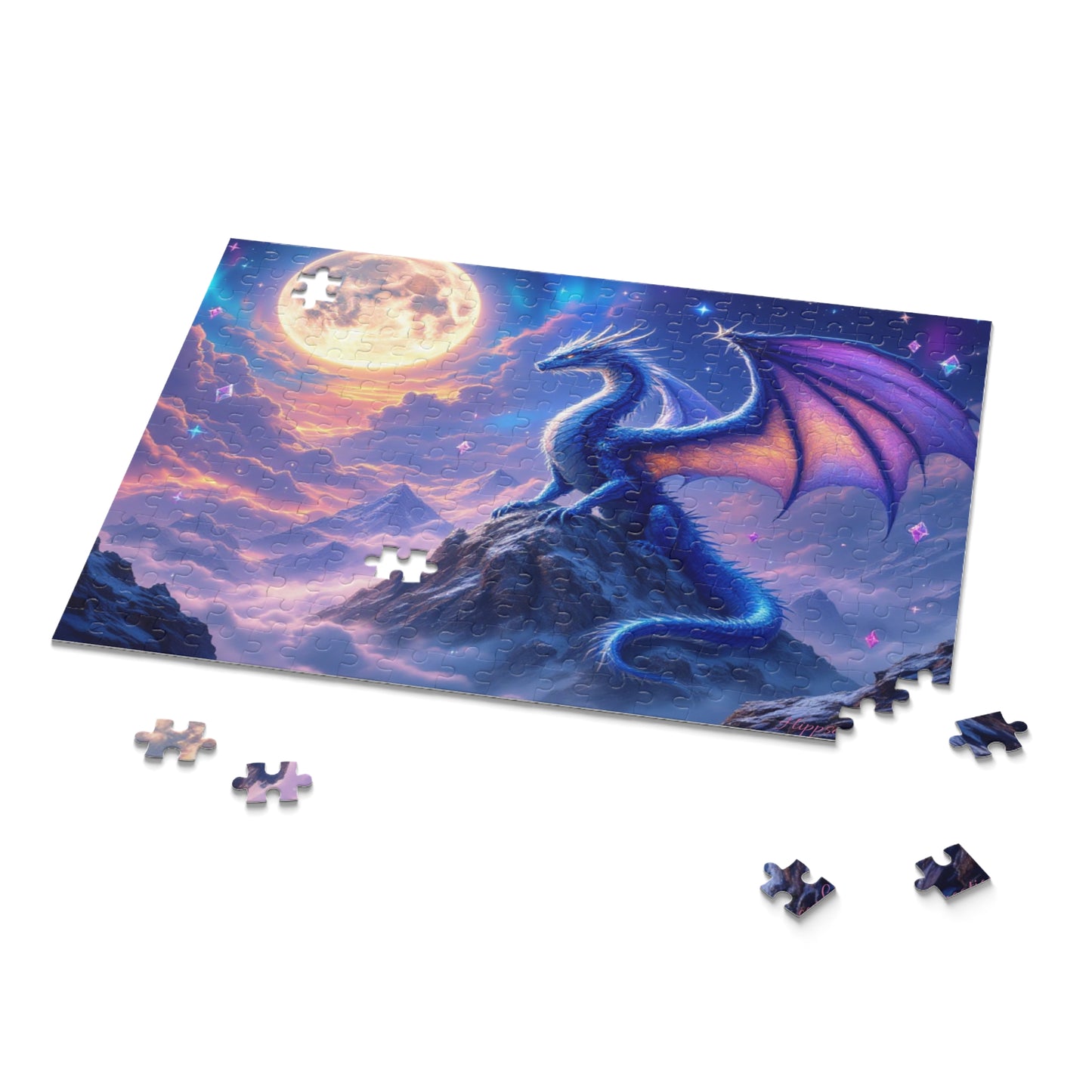 Mystical Dragon Puzzle | 120-500 Pieces | Hippsey Creations