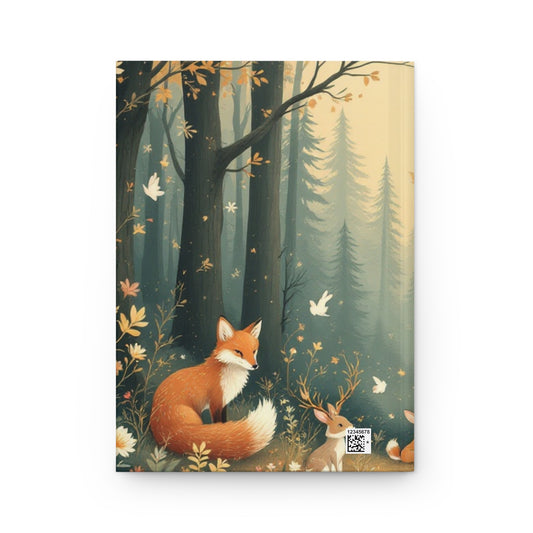 Mystic Woodland Dreams Hardcover Journal | 5x8 150 Pages | Hippsey Creations