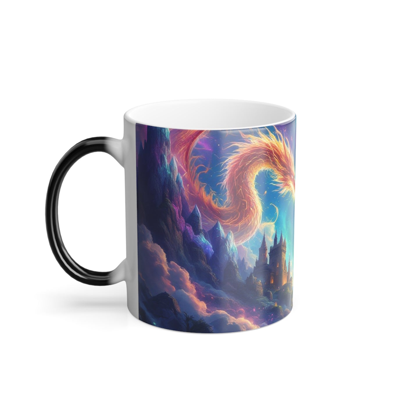 Dragon's Realm Color-Changing Mug | Enchanted Dreams Collection | Hippsey Creations