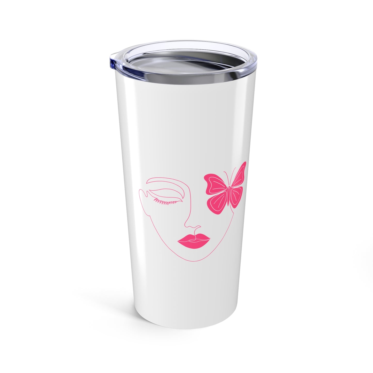 Pink Glam Studio Goodbye Mascara Tumbler | 20oz Stainless Steel | Hippsey CreationsExtensions 20oz Tumbler