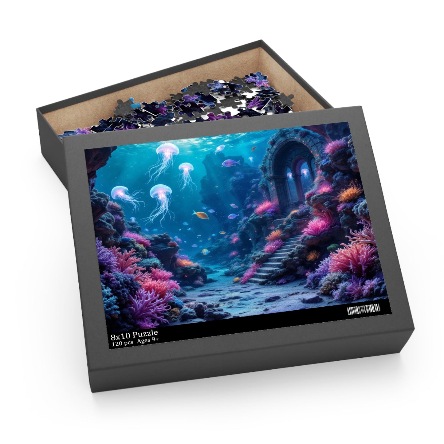 Underwater Serenity Puzzle | 120-500 Pieces | Hippsey Creations