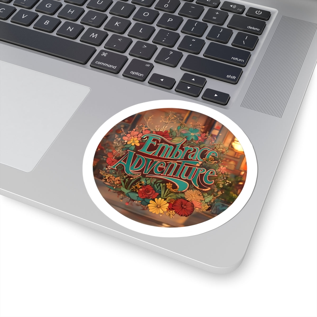 Embrace Adventure Sticker | Kiss-Cut Design | Hippsey Creations