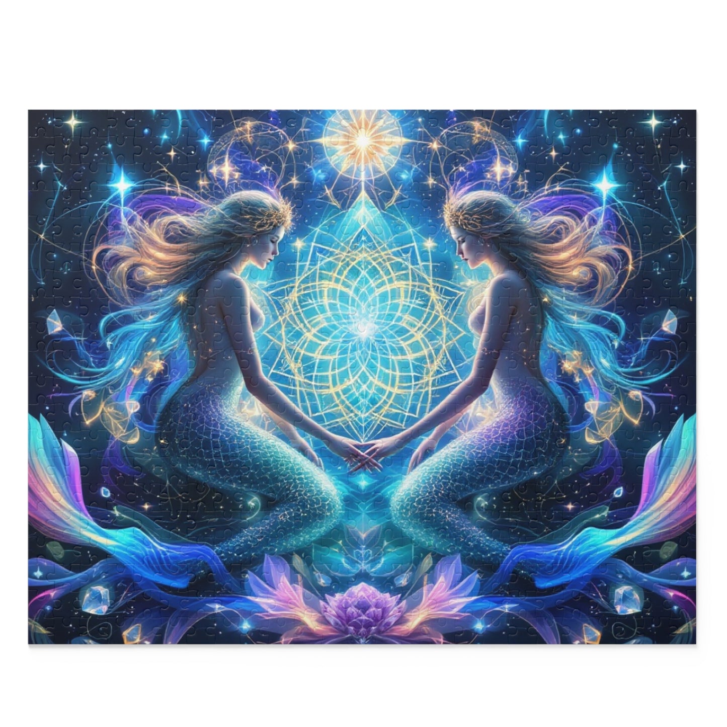 Mermaid Magic Puzzle | 120-500 Pieces | Hippsey Creations