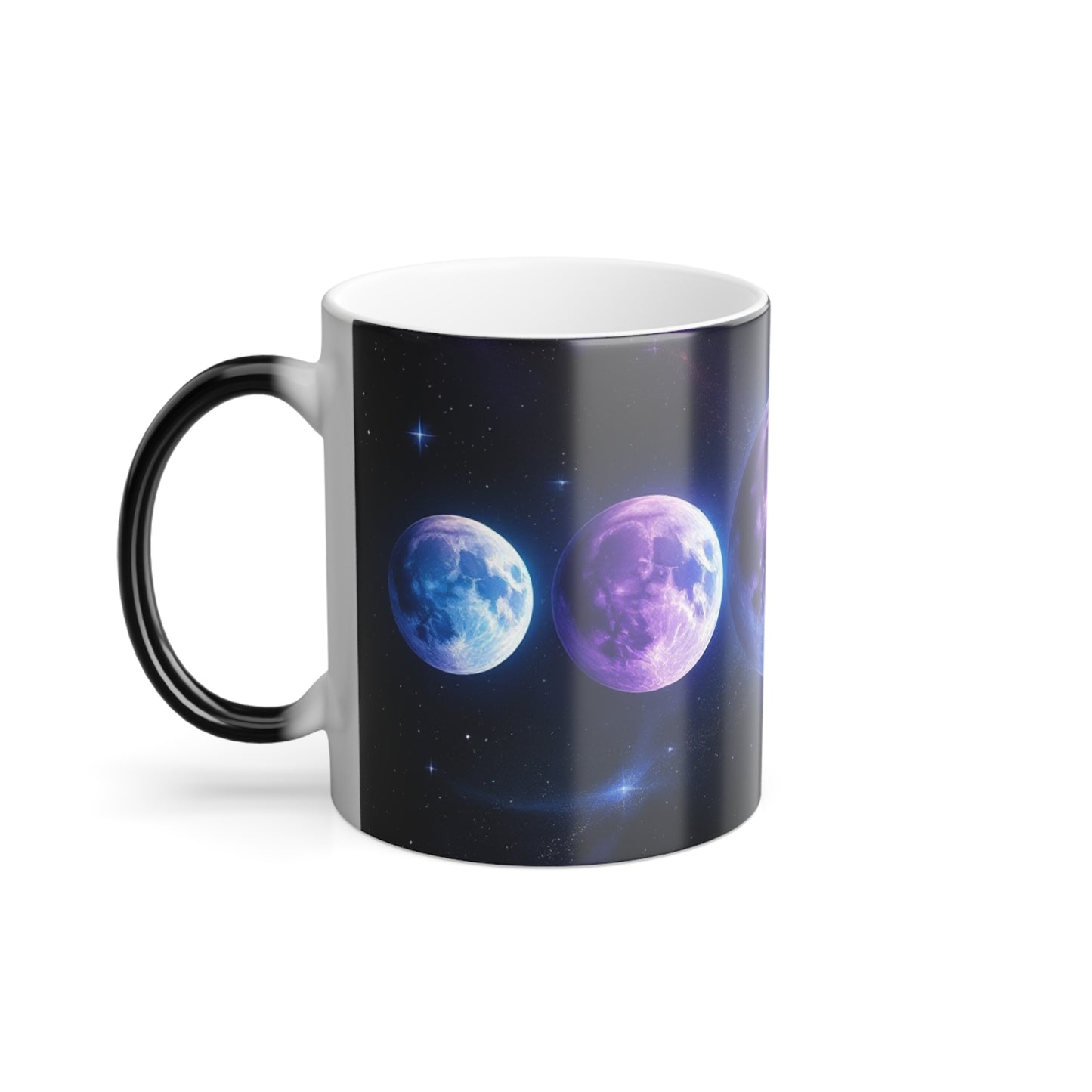 Lunar Phases Color-Changing Mug | Mystical Moon Magic | Hippsey Creations