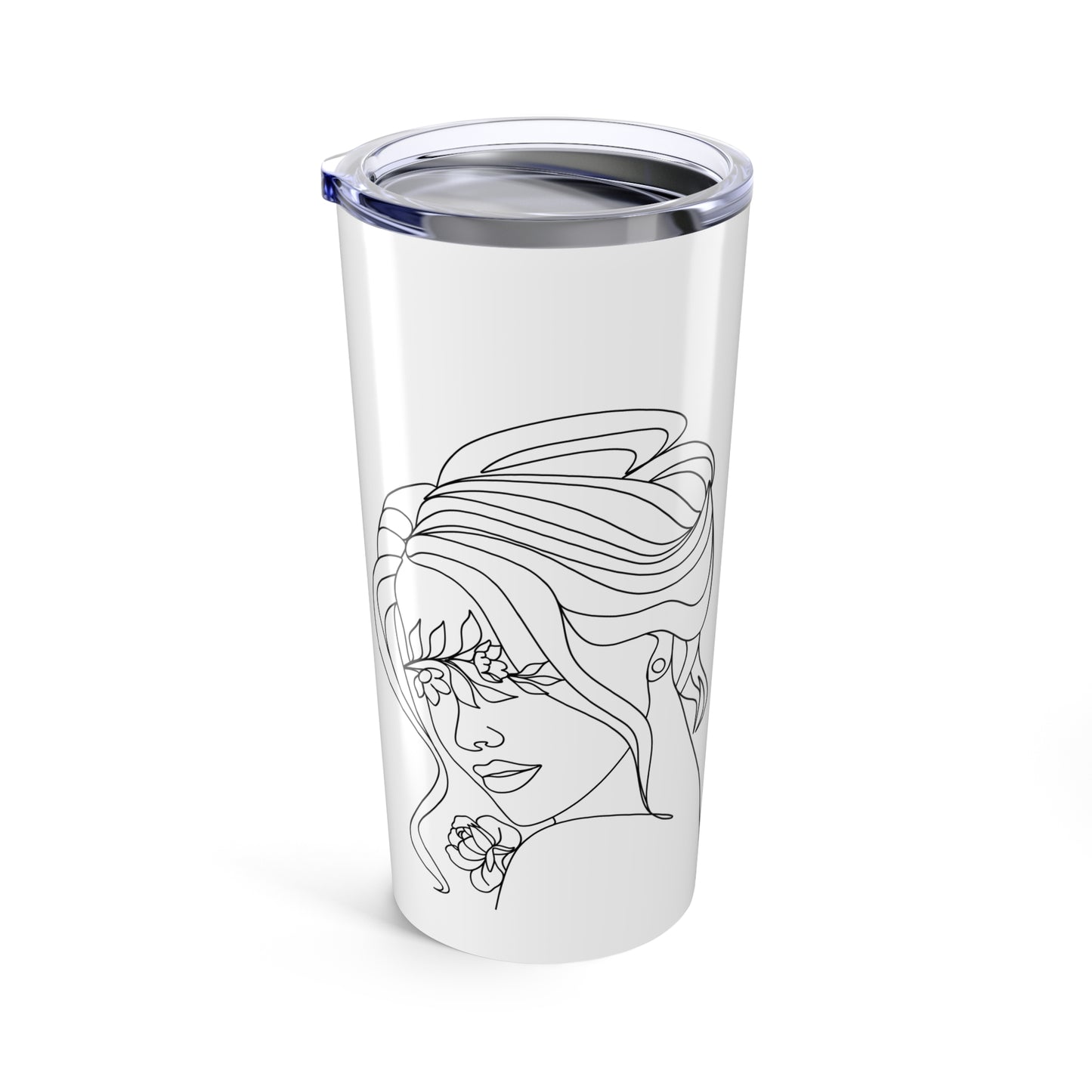 Pink Glam Studio Wake Up and Make Up Tumbler | 20oz Stainless Steel | Hippsey Creations