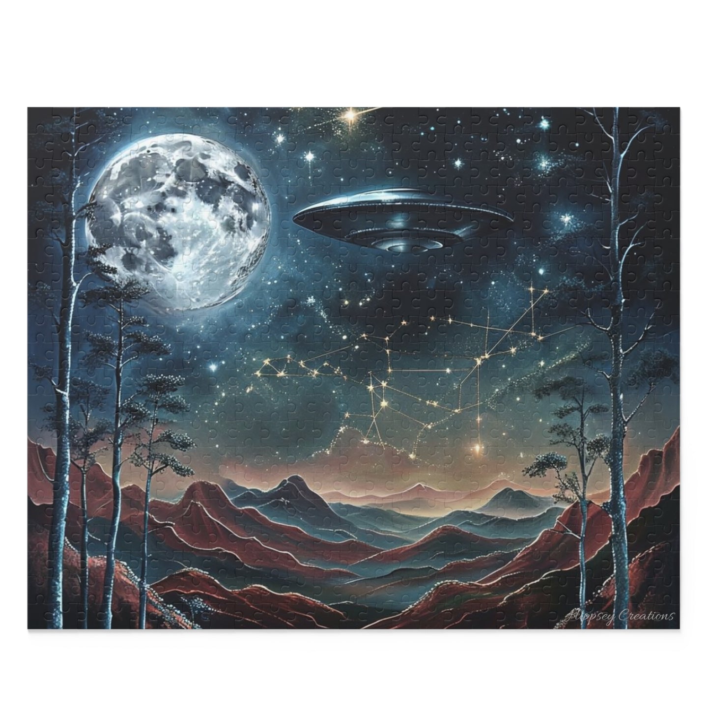 Starlit Dreams Puzzle | 120-500 Pieces | Hippsey Creations