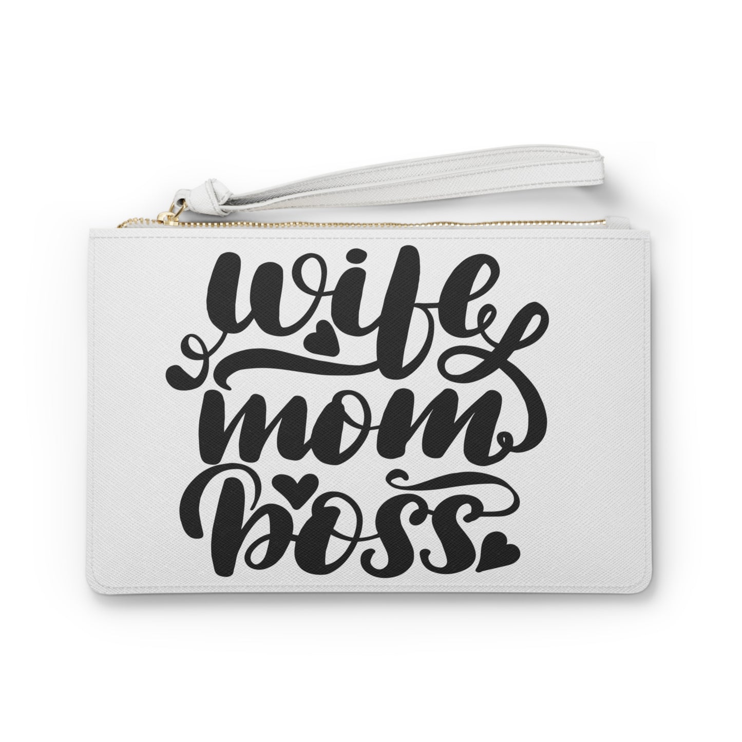 Our Wife Mom Boss Clutch Bag