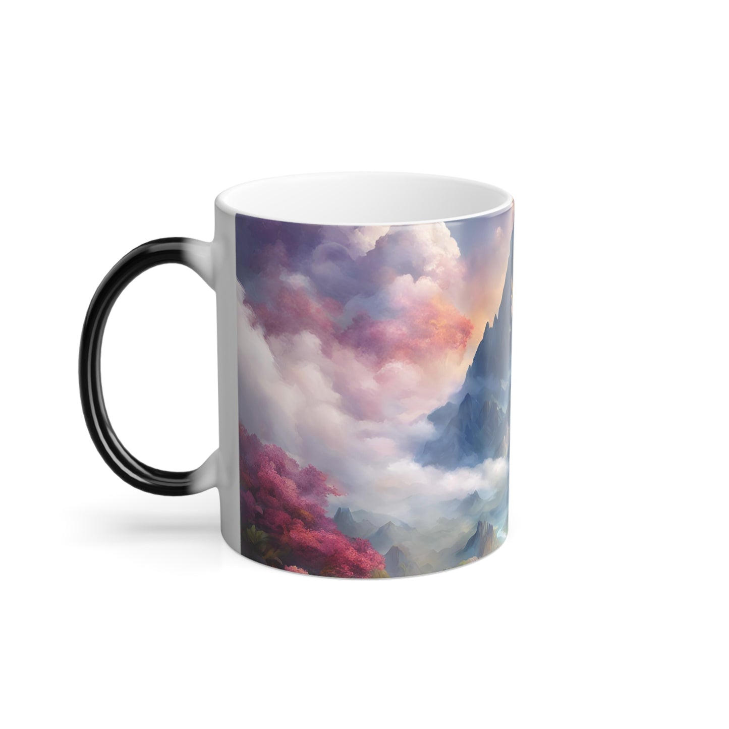 Mountain Vista Two-Tone Coffee Mug | 15oz | Hippsey Creations