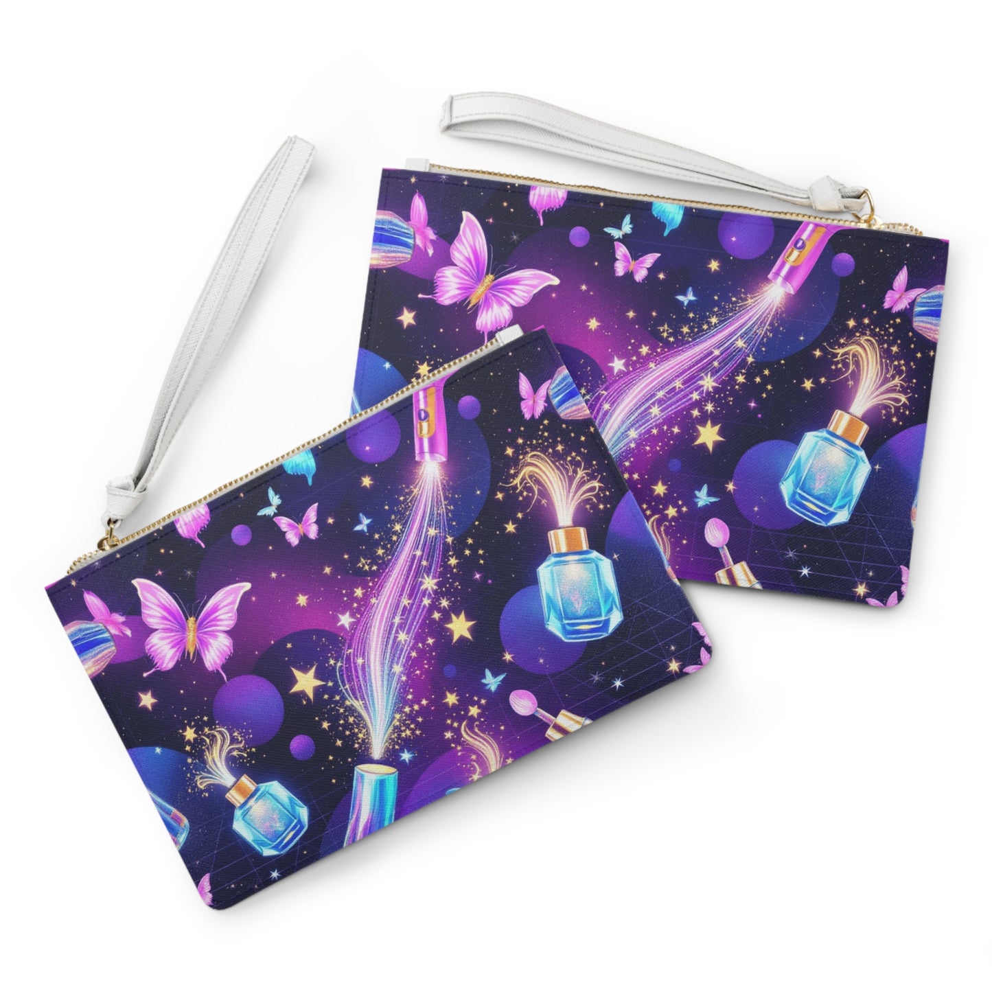 Magical Beauty Clutch Bag | Vegan Leather | Hippsey Creations